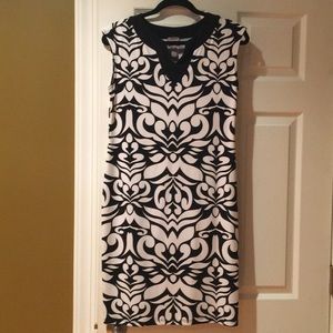 Chico’s Black and White Dress